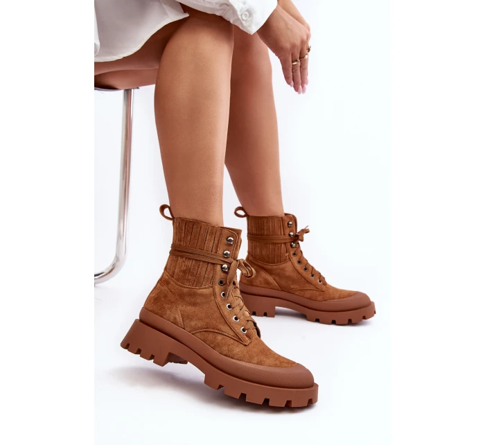 Dámské Botky S  Camel model 21640480 - Boto
