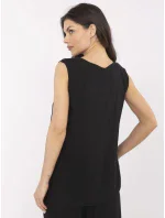 Bluzka model 21057835 czarny - FPrice Bluzka model 21057835 czarny - FPrice