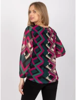 Halenka DHJ BZ tmavě zelená model 17356202 - FPrice Halenka DHJ BZ tmavě zelená model 17356202 - FPrice