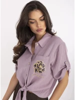 Koszula DHJ KS model 21129505 1.66 jasny fioletowy - FPrice
