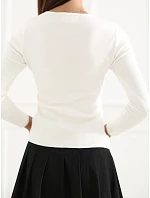 Sweter IR SW model 22284386 ecru - FPrice Sweter IR SW model 22284386 ecru - FPrice