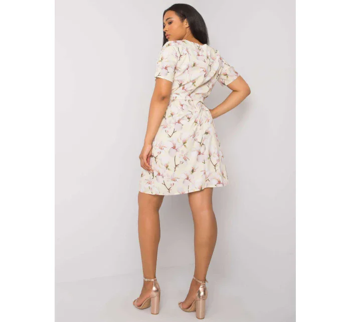 Šaty LK SK 507646 2.29 svetlo žltá