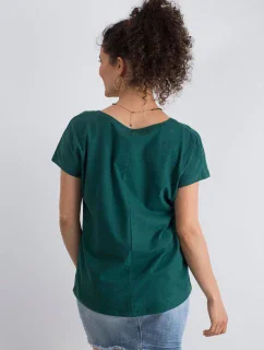 Tričko RV TS 4832.35P tmavo zelená