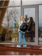 Módny batoh VUCH Elwin Black Módny batoh VUCH Elwin Black