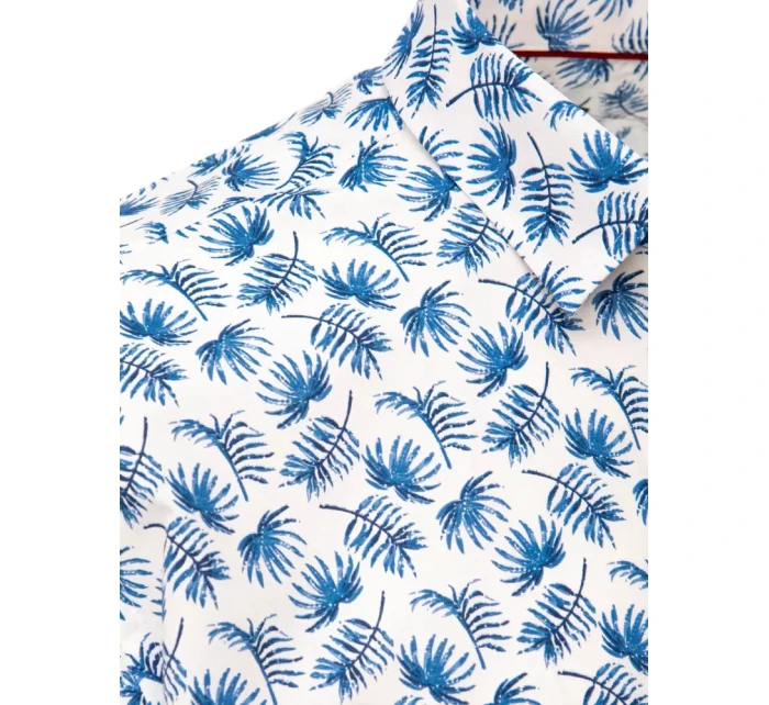 Pánska biela košeľa FashionStreet DX2467