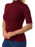 Dámske tričko Layla wine - BABELL Dámske tričko Layla wine - BABELL