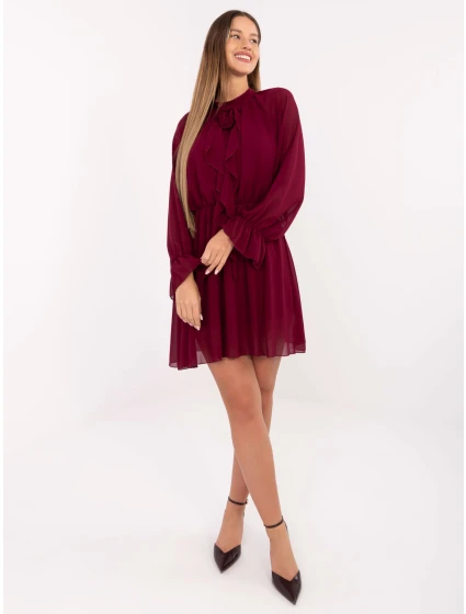 Šaty MI SK A1554.26 bordové