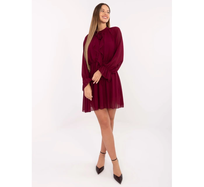 Šaty MI SK A1554.26 bordové