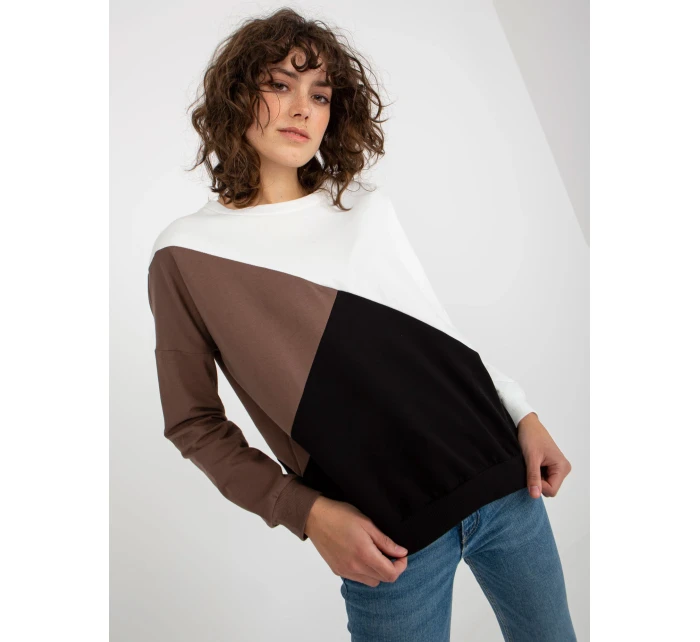 Mikina RV BL model 17965641 bílá a černá - FPrice