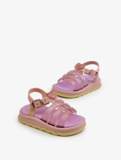 Voňavé detské sandále na suchý zips ZAXY Purple