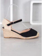 Dámske lodičky na klínku OM247B - Small Swan