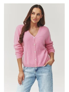 Sveter na gombíky model 223255 Makadamia