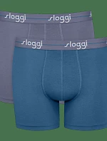 sloggi muži Start Short C2P box - Sea Blue Light Combination - SLOGGI Sea Blue Light Combination - SLOGGI