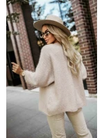 631-1 Štýlový mäkký pletený sveter - béžový 631-1 Štýlový mäkký pletený sveter - béžový