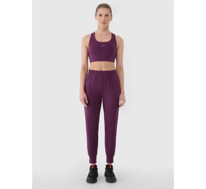 Dámske rýchloschnúce tréningové nohavice 4F 4FRSS25TFTRF0789-50S dámske Dámske rýchloschnúce tréningové nohavice 4F 4FRSS25TFTRF0789-50S dámske