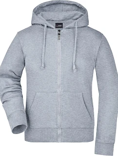 JN 53 Dámská mikina s kapucí model 22528540 grey heather - Daiber