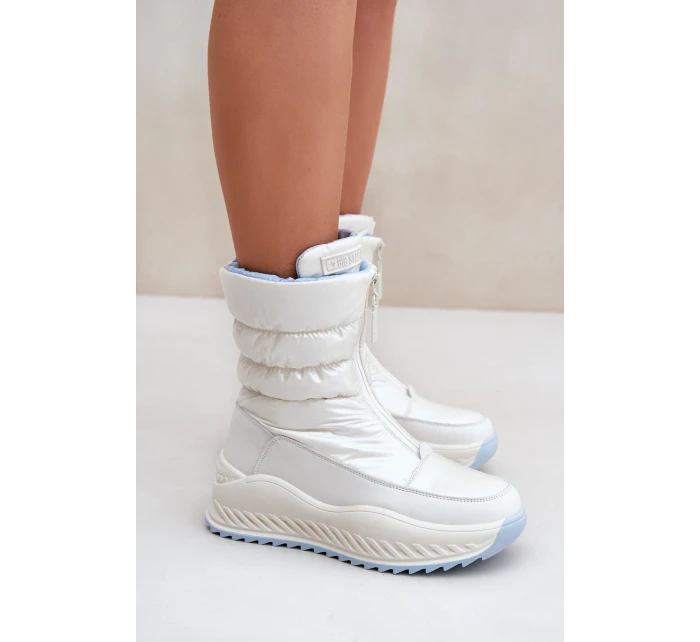 Dámské Sněhule Big Star model 21680182 Bílé - Big Star Shoes Dámské Sněhule Big Star model 21680182 Bílé - Big Star Shoes