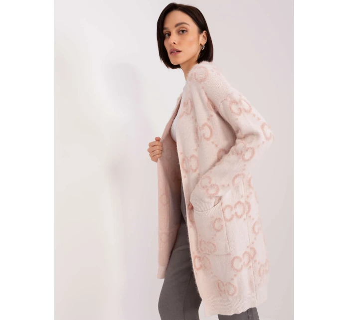 Sweter AT SW  jasny różowy model 19040859 - FPrice