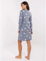 DU KN nočná košeľa FP 100.26 tmavomodrá