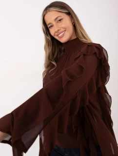 Blúzka PM BZ J1005.25 hnedá