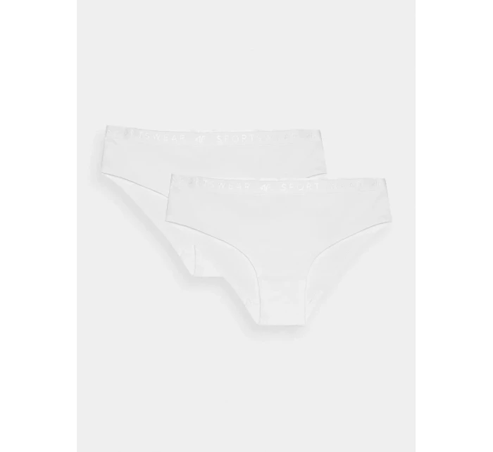 Dámske nohavičky 4F (2 balenia) - biele Dámske nohavičky 4F (2 balenia) - biele