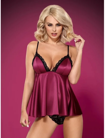 Okúzľujúca košieľka 845 - BAB Babydoll - Obsessive Okúzľujúca košieľka 845 - BAB Babydoll - Obsessive