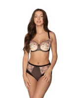 Polovyztužená dámská podprsenka BS černá  model 18335962 - Gaia