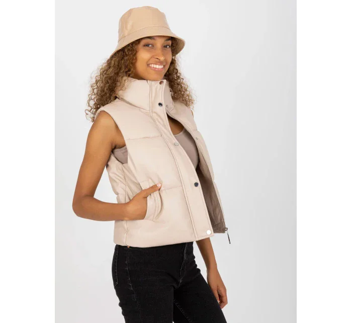 Dámska vesta NM KZ D2 3815-62.83 Light beige - FPrice