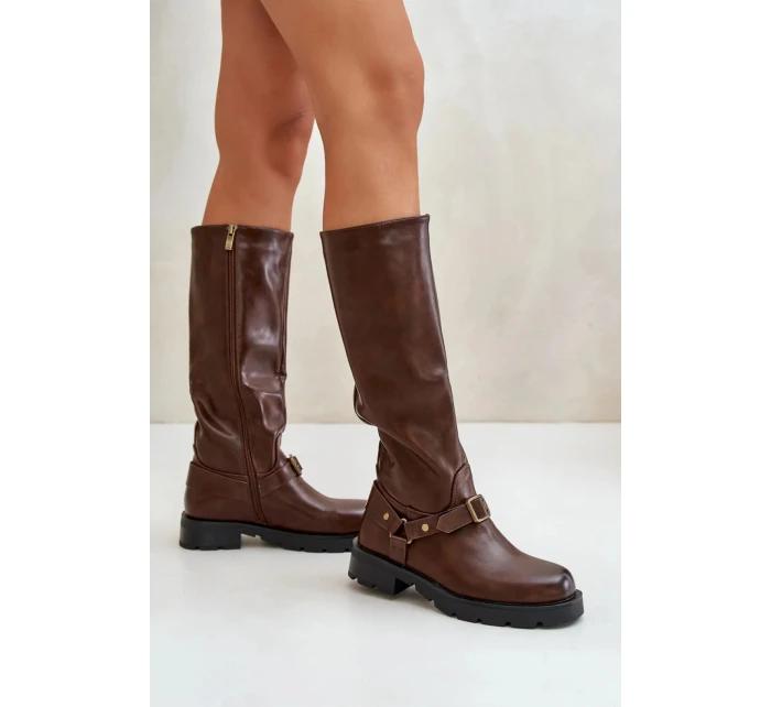 Dámske topánky CLS-330 Dark Brown - SEASTAR