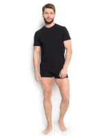 Pánske tričko 18731 Bosco black - HENDERSON