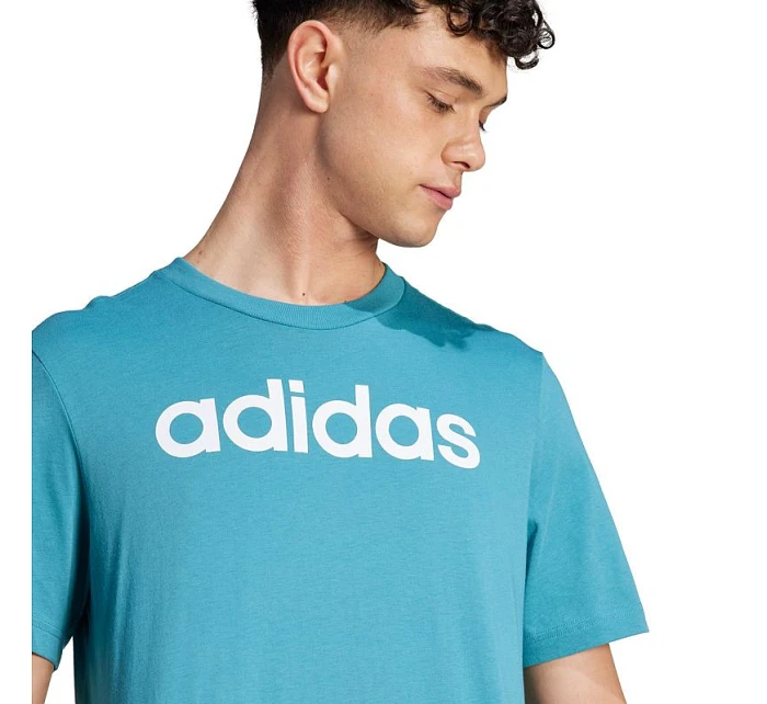Tričko adidas Essentials Single Jersey Linear s vyšitým logom M IJ8655 Tričko adidas Essentials Single Jersey Linear s vyšitým logom M IJ8655