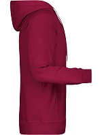 Pánská raglánová mikina s kapucí 02. wine model 22435176 - Daiber