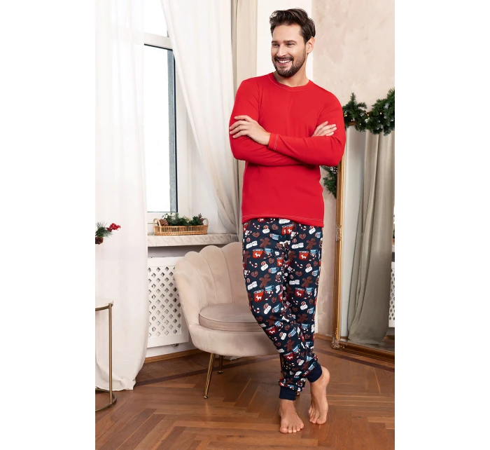 Talianska móda Rojas long length sp. farba:červená/print Talianska móda Rojas long length sp. farba:červená/print