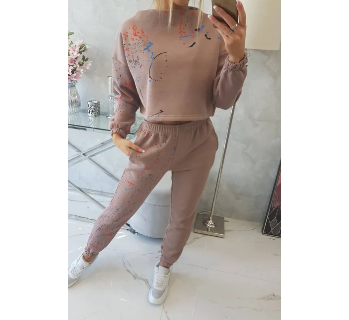 Izolačná sada s farebnou potlačou cappuccina Izolačná sada s farebnou potlačou cappuccina