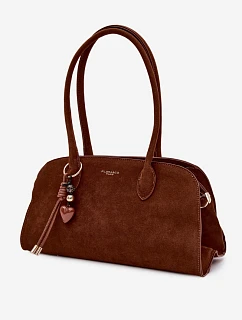 Kabelka s přívěskem a Eko semiš Camel model 22111660 - Flora&Co