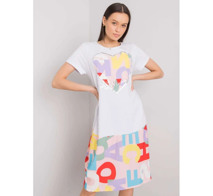 Šaty DHJ SK 13119.26P svetlo ružová