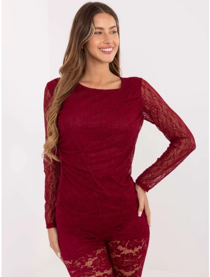 Blúzka MI BZ 272403.19P bordová Blúzka MI BZ 272403.19P bordová