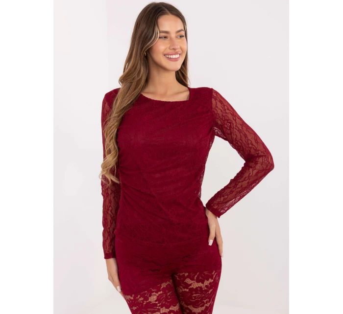 Blúzka MI BZ 272403.19P bordová