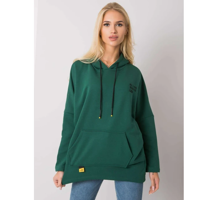 Mikina RV BL 7098.28 tmavo zelená