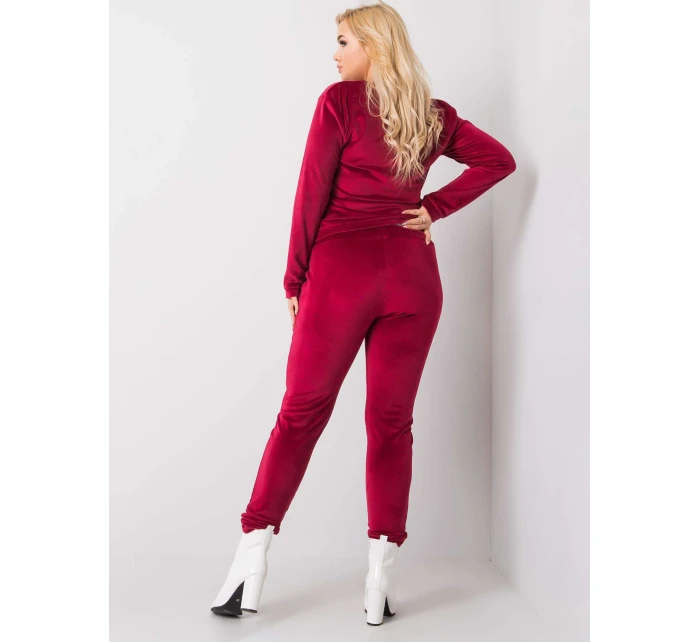 Komplet RV KMPL model 19309407 bordowy - FPrice