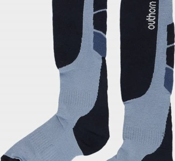 Pánske lyžiarske ponožky Outhorn OTHAW22UFSOM010 tmavo modré