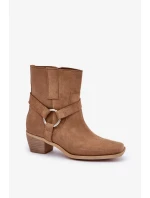 Topánky na podpätku model 203875 Step in style