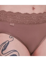 Dámske nohavičky Romance Midi - BROWN - hnedá 1141 - SLOGGI