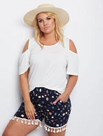 Šortky AT SN 2101A.04X tmavo modrá