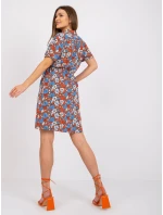 Šaty D73781M30312A hnedé