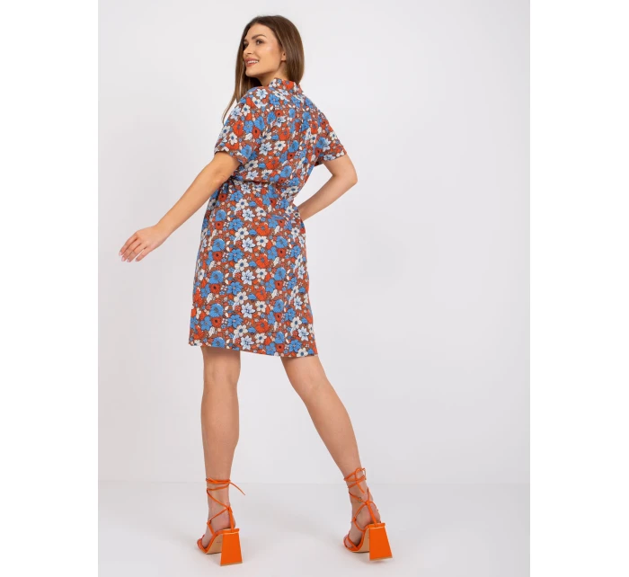 Šaty D73781M30312A hnedé