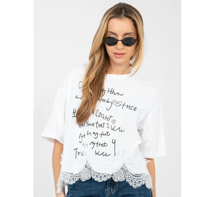 Bluzka IT BZ model 21934228 biały - FPrice