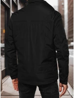 Pánska prechodná bunda čierna FashionStreet TX4995