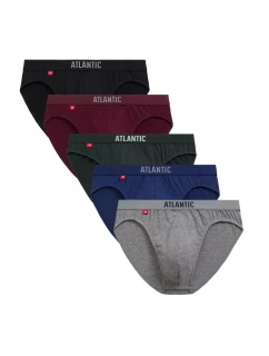Pánske slipy 5 pack 004/2 - Atlantic