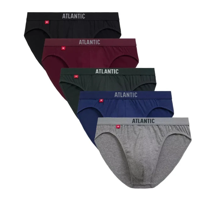 Pánske slipy 5 pack 004/2 - Atlantic